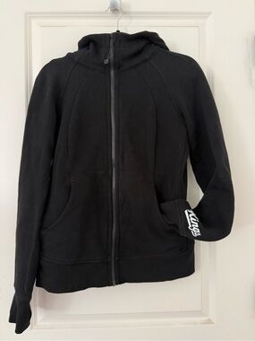 lululemon Black Full-Zip Hoodie with Hood - Kings Collab